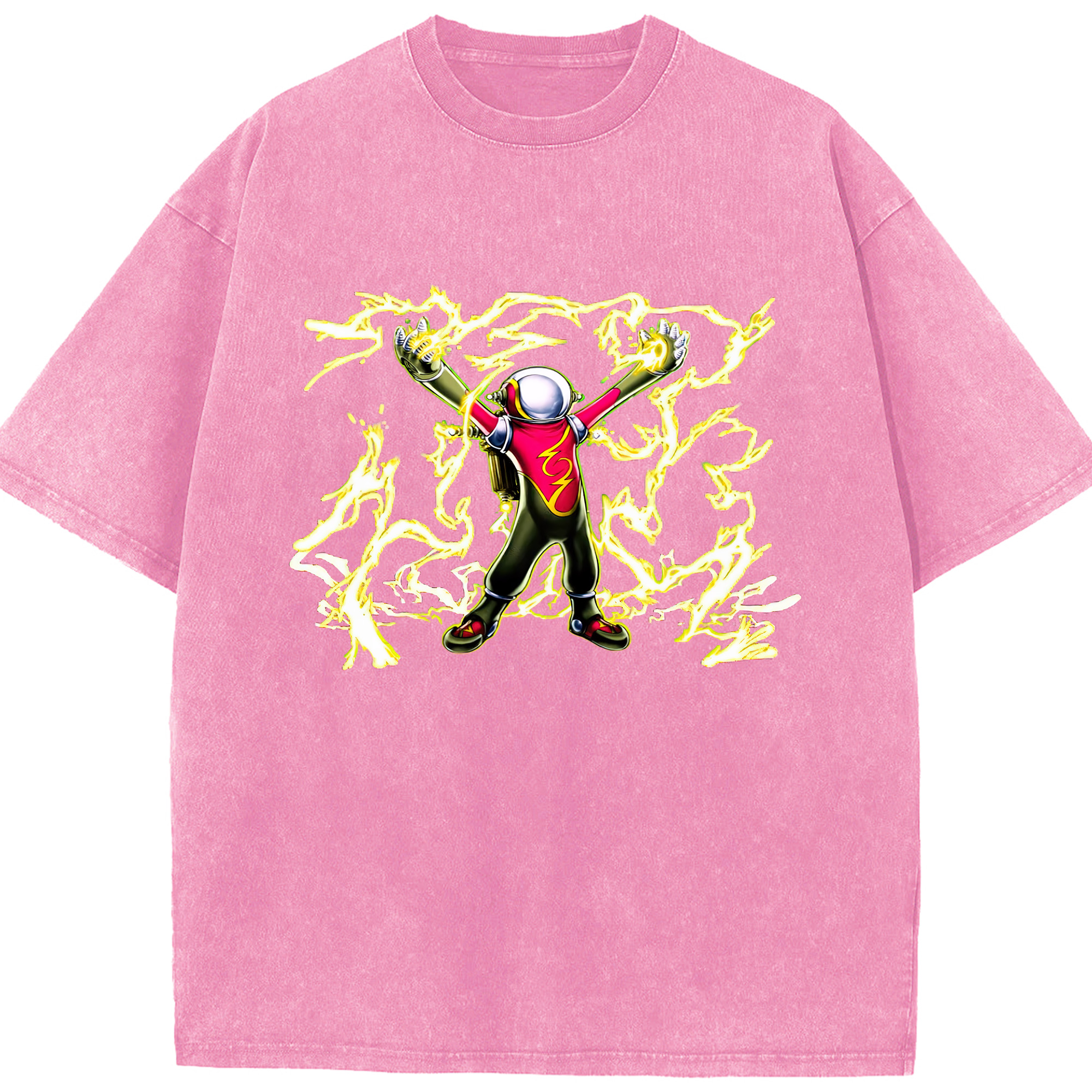 （画像用） 遊☆戯☆王 Yu-Gi-Oh! 綿100% ヴィンテージ風 半袖Tシャツ（フロントプリント）